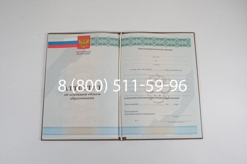 Аттестат за 9 класс 2011-2013 годов в Электростали Аттестат за 9 класс 2011-2013 годов в Электростали
