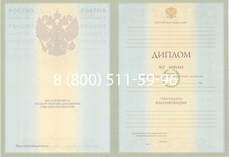Купить Диплом специалиста 2003-2009 годов в Электростали
